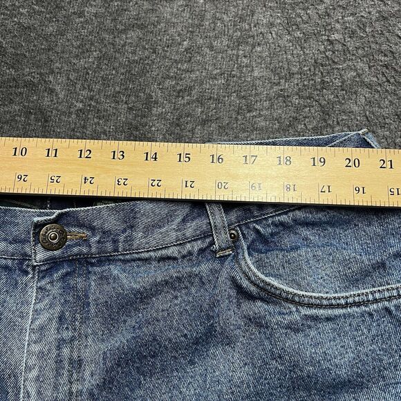 Cabelas Outdoor Gear Flannel Lined Jeans Mens 44 x 32 ( 41X30) Blue Straight Leg - Picture 5 of 8